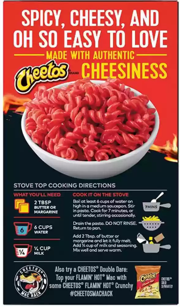 Cheetos Flamin Hot Mac And Cheese (Imported)