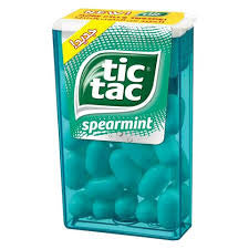 Tic tac spear mint