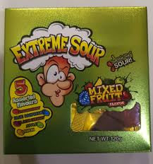 Extreme sour mixed fruit 120g