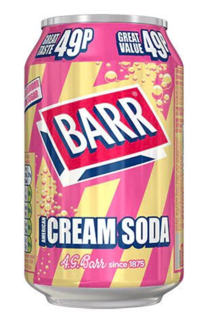 Barr cream soda