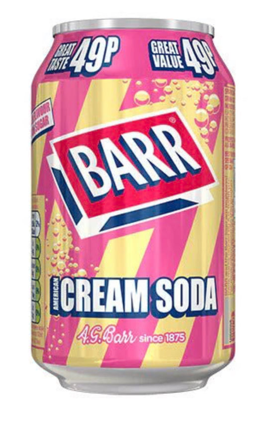 Barr cream soda