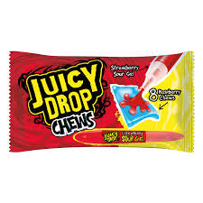 Juicy Drop Chews red