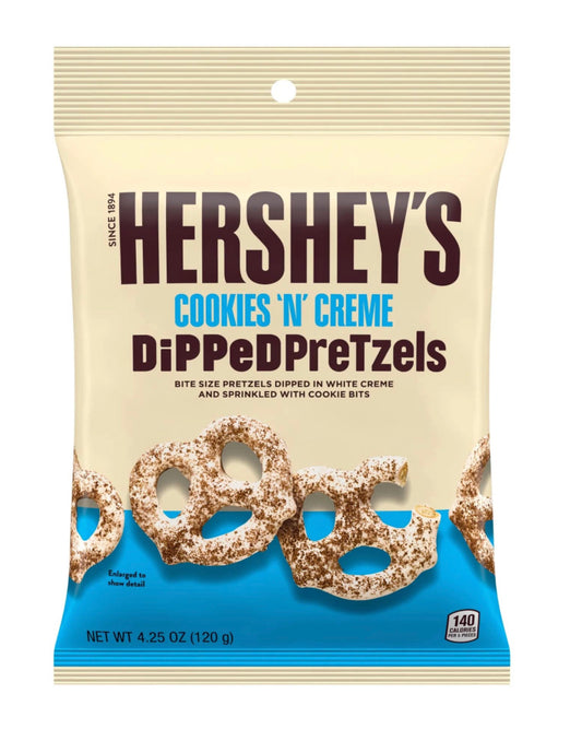 Hershey’s Dipped Pretzels cookies n cream