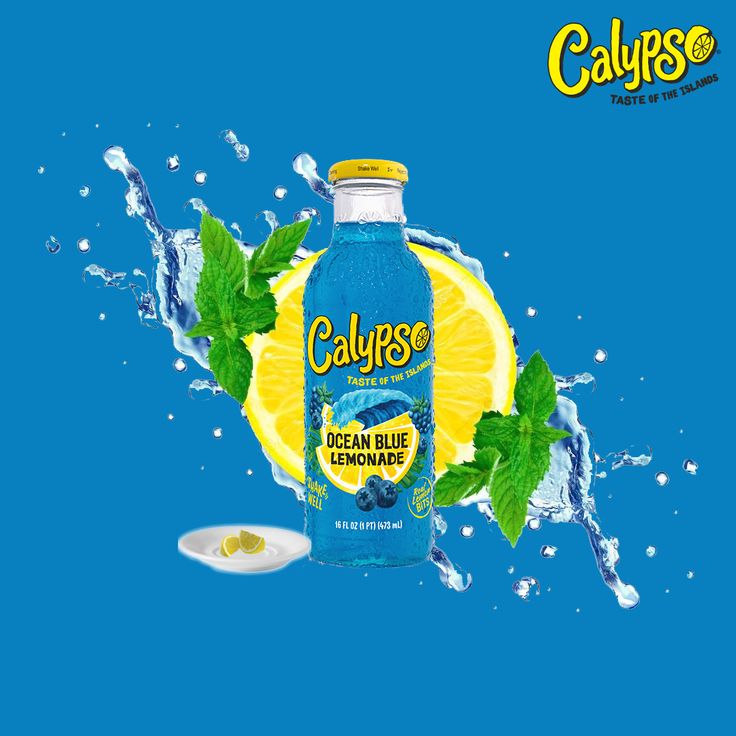 Calypso blue lemonade