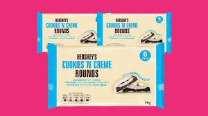 HERSHEY’S cookie n’ cream rounds