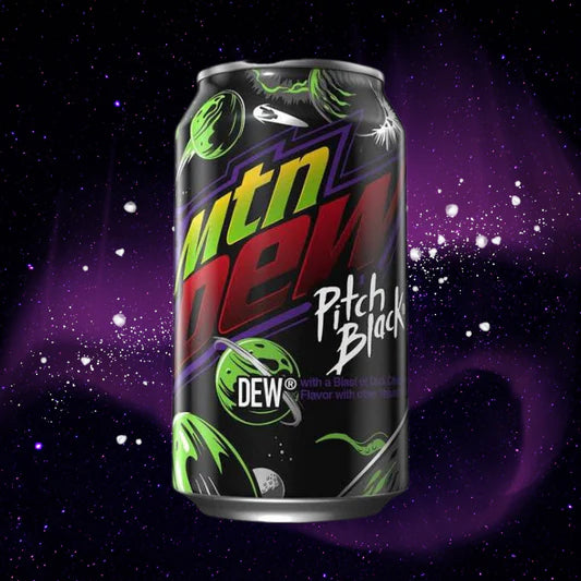 Mountain dew pitch black